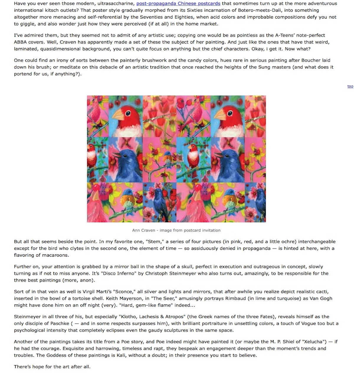 Dallas Art Review 04-05-2