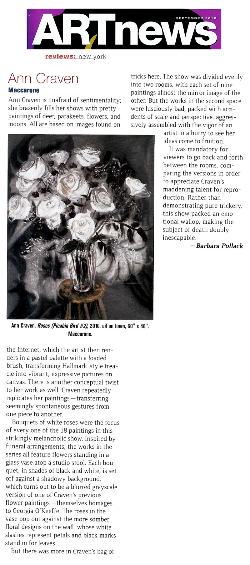 Pollack, Barbara_Artnews_2010