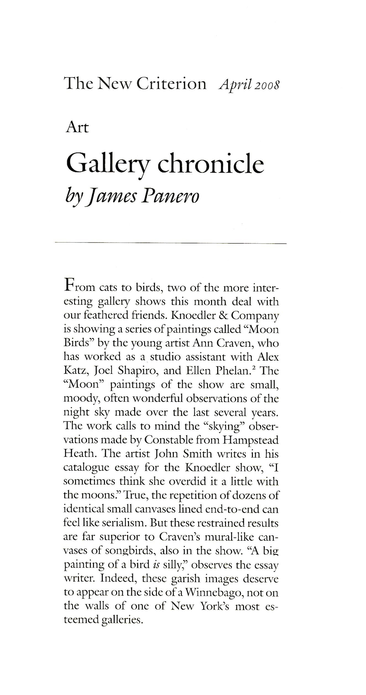 Panero, James_New Criterion_April_2008