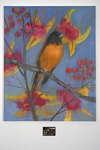 Ann Craven, 13_A Robin Singing, 2011, 30 x 24 in_JPEG