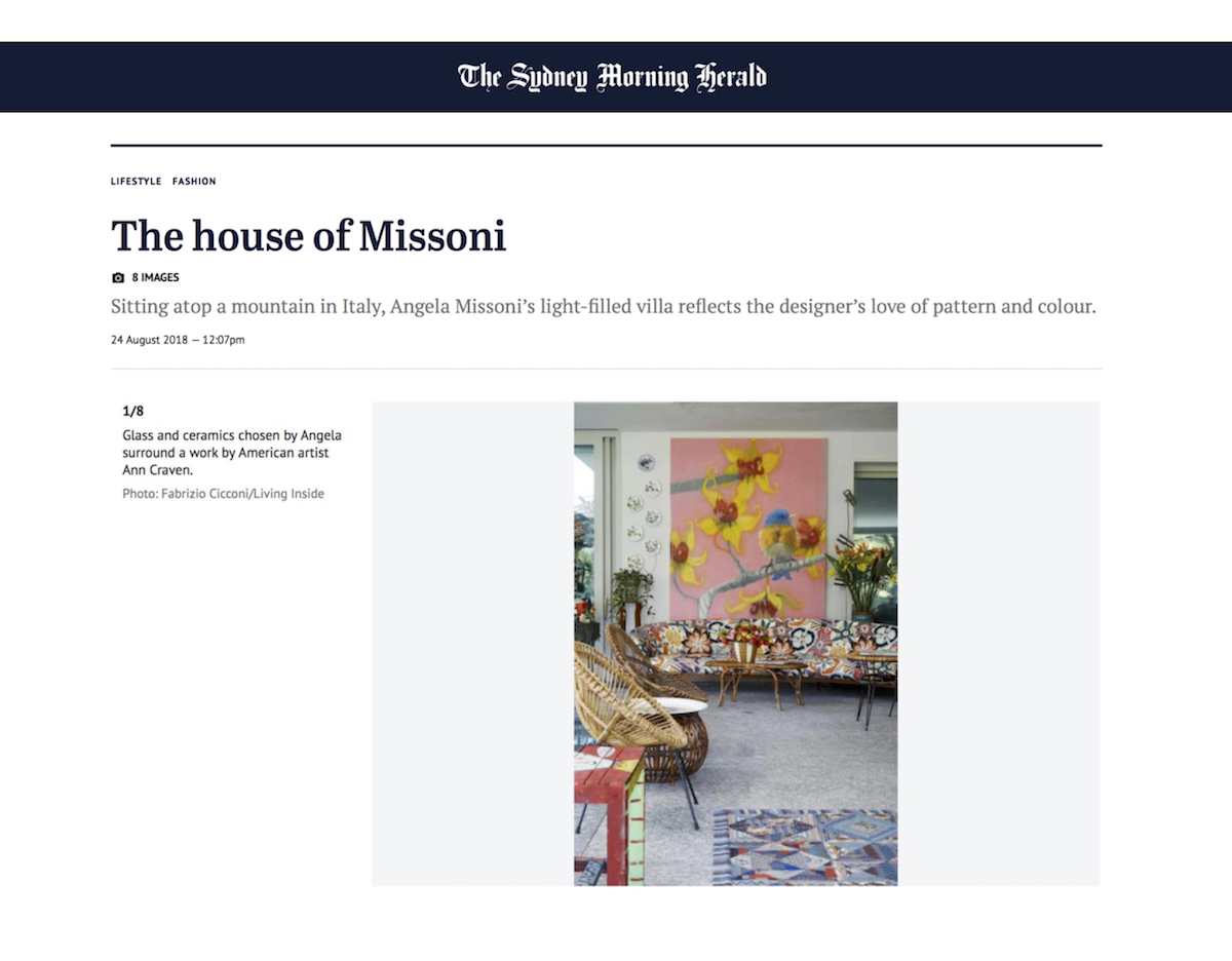 20180824_The Sydney Morning Herald_The house of Missoni