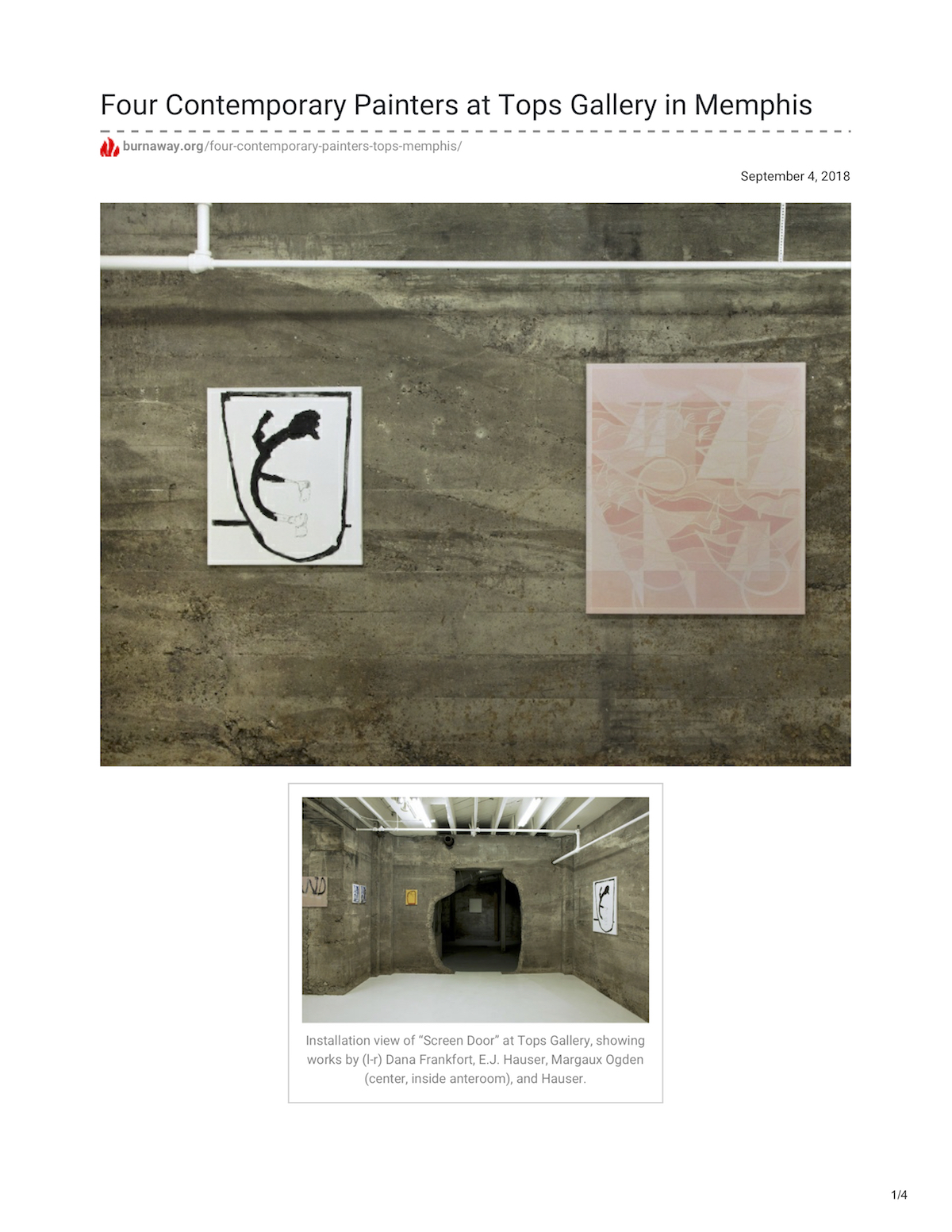 20181104_Four Contemporary Painters at Tops Gallery in Memphis_Burnaway