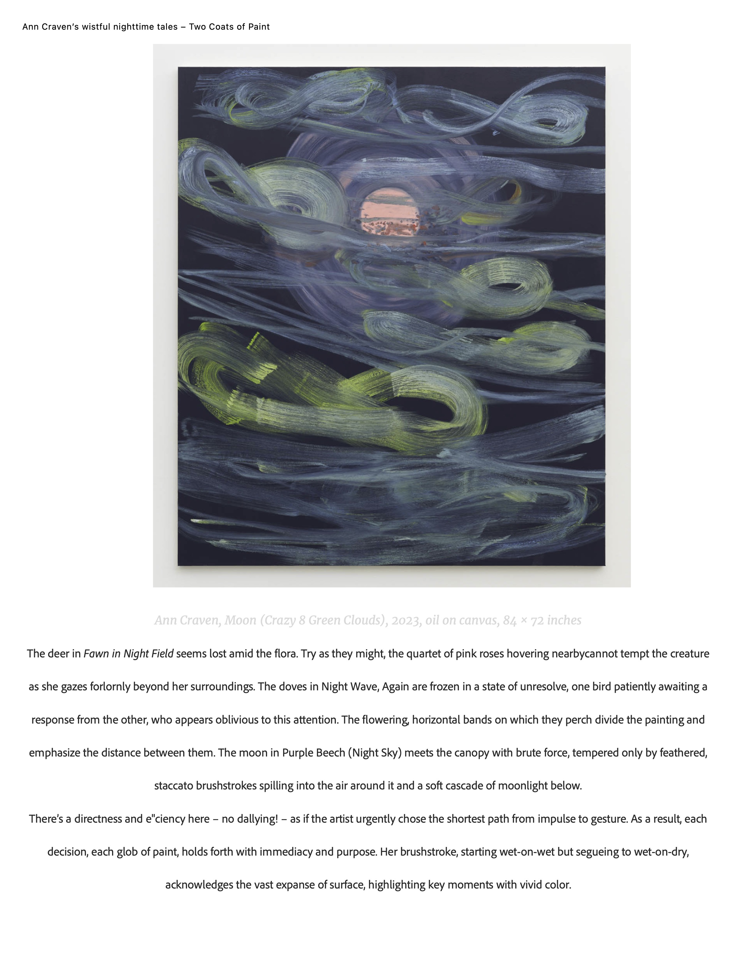 3_Ann Craven’s wistful nighttime tales – Two Coats of Paint