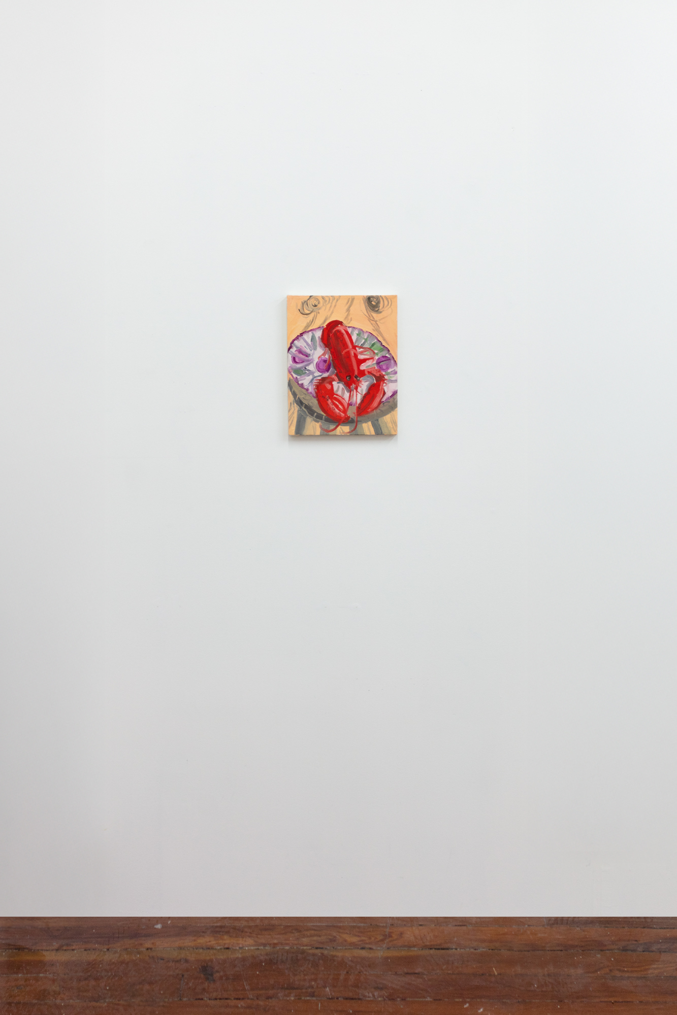 HalseyMcKayGallery_AnnCraven_PortraitofaLobster#2onaCrabapplePlateInstall